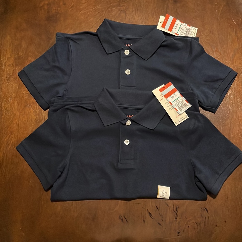 Cat & Jack Polo Shirts uniforms